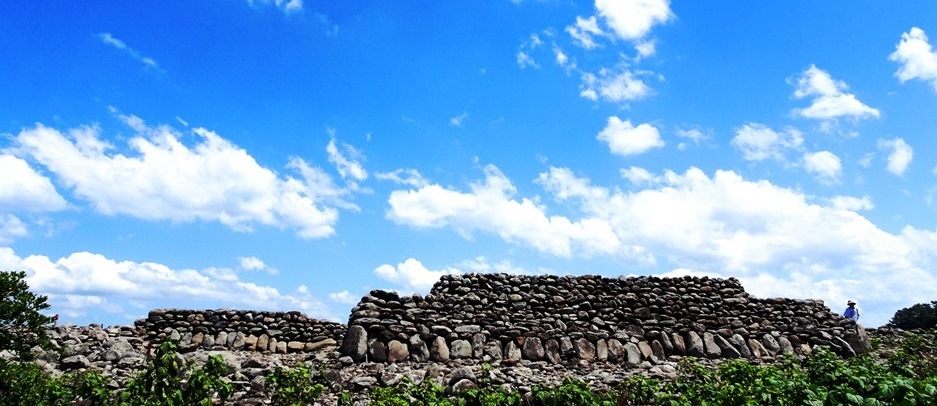 相島　積石塚　九州の遺跡