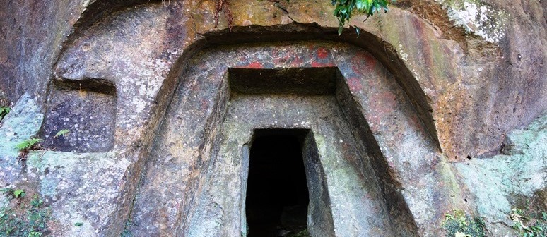 石貫ナギノ横穴群　熊本県玉名市